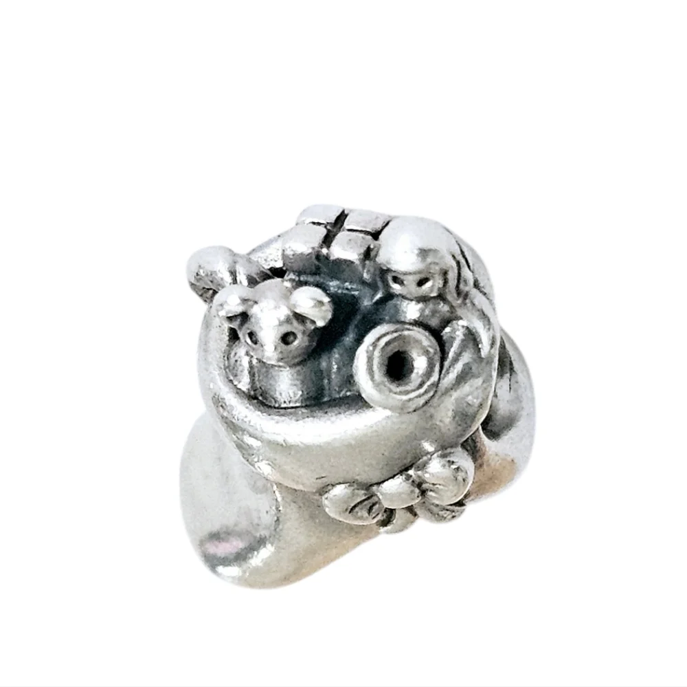 Pandora Exclusive Christmas Stocking Sock Charm 925 ALE Retired